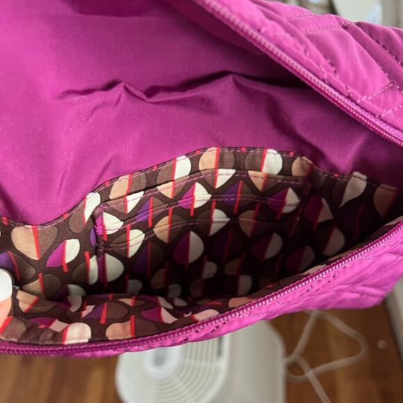 Vera Bradley Plum Wristlet with card pockets-EUC - Picture 4 of 4